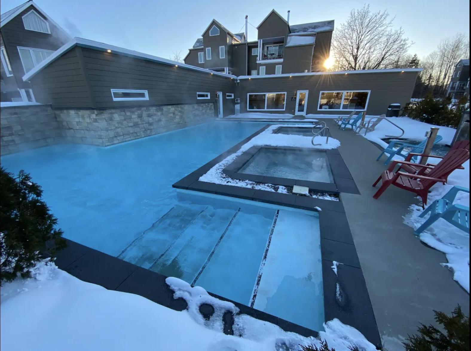 Condos Vacances Msa 2Ch Avec Piscine Et Spas Exterieurs Gratuits 4 Saisons!! Beaupré Екстериор снимка